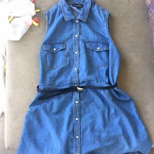 Blue Denim Dress